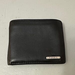 Fossil Black Leather wallet